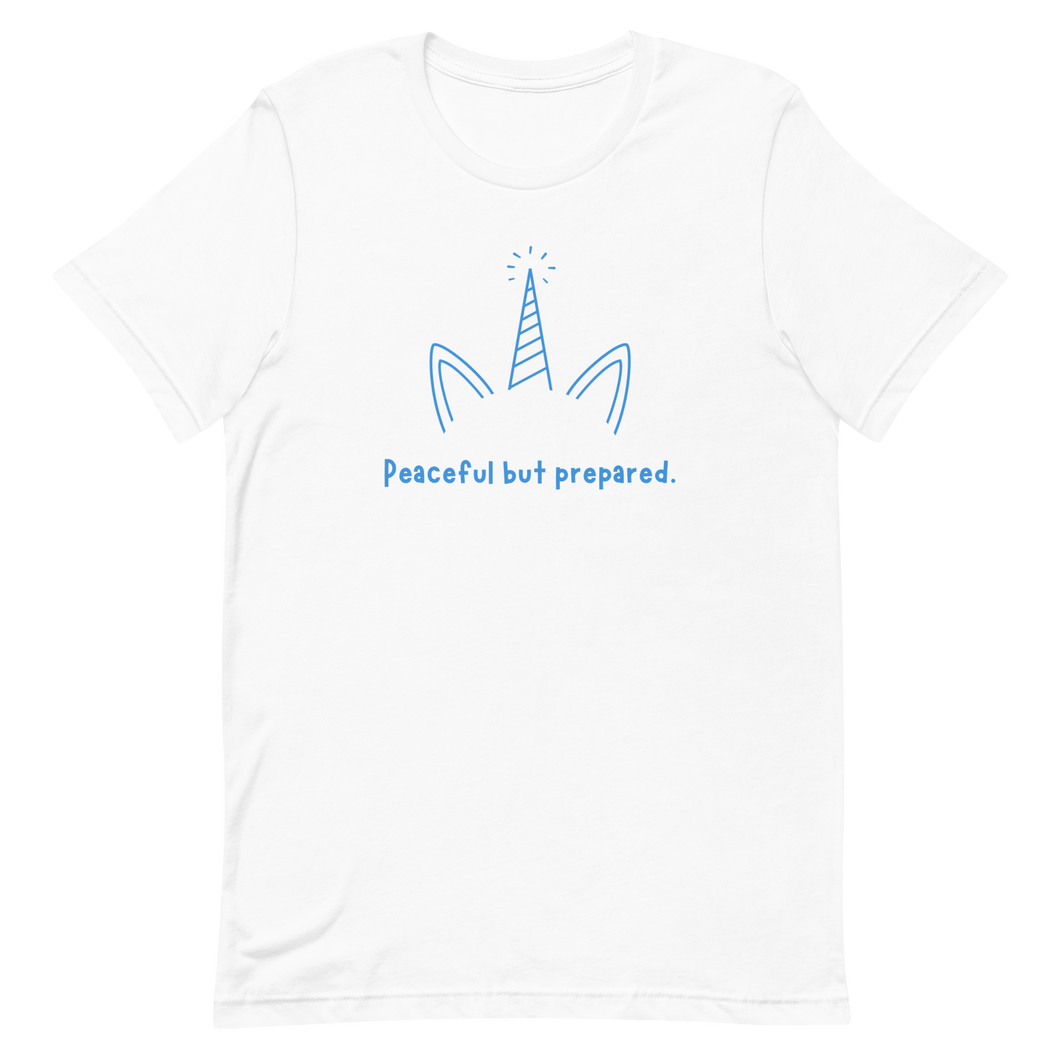 “Peaceful But Prepared” Women’s T-Shirt